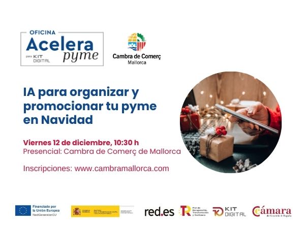 IA para organizar y promocionar tu pyme en Navidad